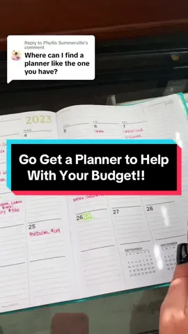 Replying to @Phyllis Summerville having the planner to help with your budget is a game changer! It makes it so much easier when doing the budgeting! And yay, they have them in stock!! #budget #planner #Budgeting #budgetingtips 