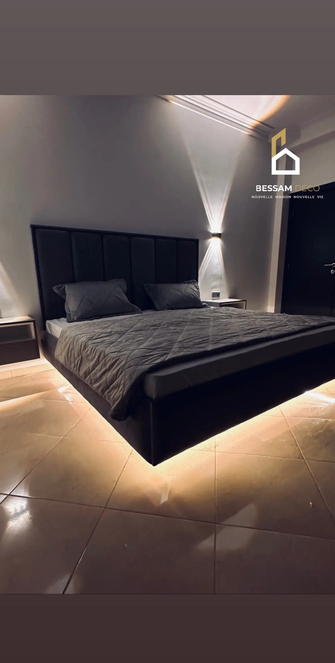 السرير الطائر ⭐️.. مصنوع في ورشاتنا الى الزبون ٪؜100       تم تركيبه البارح و بضمان لسنوات من الشركة ⭐️⭐️⭐️⭐️⭐️  #tiktoklongs #algerie🇩🇿 #fyp #decoration #foryou #decorations #decompression #decoracion #deco #cuisine #decorationdesign #bessamdeco #homecafe #hom #decor #homedecor #Home #foryoupage #fypシ 