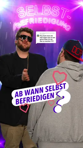 Antwort auf @Schlappesbrot Wann du dich selbst befriedigen solltest? Na wenn du es möchtest! 👋 Warum Selbstbefriedigung sogar gesund ist: @wahrscheinlich peinlich #selflove #selfseggs #aufklärung #pubertät #selbstliebe #machsdirselbst #wahrscheinlichpeinlich #funk Wusstest du, dass wir schon als Babys und Kleinkinder unsere Körper entdecken?  Wir können sogar schon in dem Alter unbewusst sexuelle Erregung spüren.  Das nennt man den “Erregungsreflex”. Den haben wir von Geburt an.  Das Bedürfnis nach Selbstbefriedigung ist also quasi in uns reinprogrammiert.  Manche entdecken das mit 5, andere mit 50 Jahren und manche wollen das eben gar nicht.   Schlussendlich ist das ja dein Körper, wenns dir Spaß und Lust macht, dann mach das. 