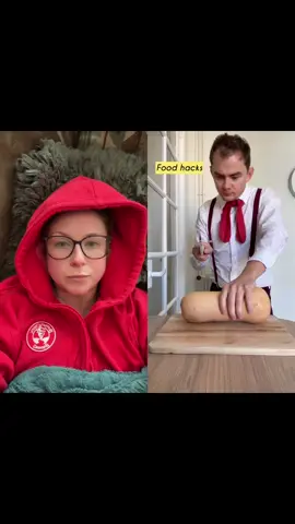 #duet with @This is hack #andrelifehack culinary school needed to teach us these. #fyp #reaction #blindreact #hacks #cooking #homecook #TikTokTaughtMe #todayilearned #genius #duh 