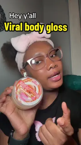 Looks great but smells even better #tiktokmademebuyit #tiktokmademedoit #igotitontiktok #bodygloss #bodybutter 