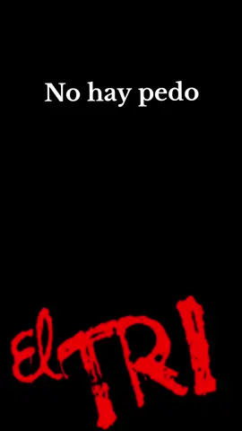 El Tri - No hay pedo    Esta rola lleva dedicatoria 😜 @Anagalindo3299  #eltri #alexlora #coleccionrockmexicano #trisoleros #fanseltri #esclavosdelrocanrol #coleccionpersonal #cassette 