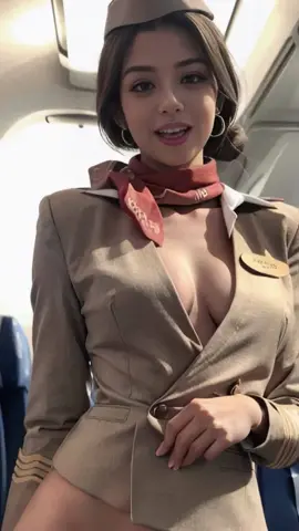 [AI Style] Airline Stewardess ai art 44   #ai  #aiart  #beauty  #4k  #aimodel