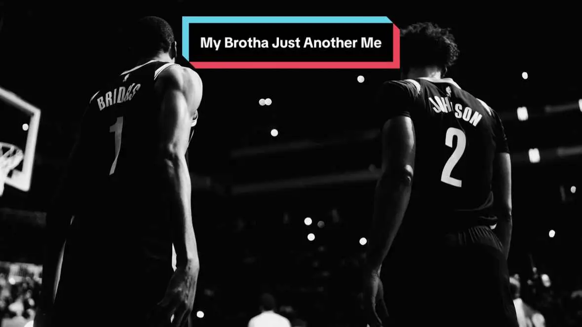 1 and 2 for a reason #mikalbridges #camjohnson #brooklynnets 