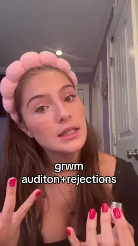 Just keep swimming 🐟🐟🐟 #actor #audition #rejection #grwm #fyp 