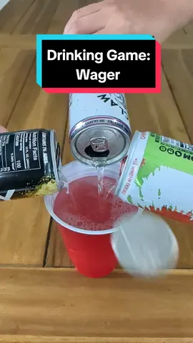 Drinking Game: Wager 💰🍺 #drinkinggame #drinkinggames #houserules #buzzlifegames #beerpong #fyp #viral #wager #umd