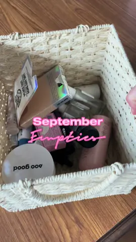 I finished a lot of beauty favorites in September! Check out my skincare recommendations for oily skin! #empties #emptiesskincare #emptiesproducts #oilyskincare #oilyskincareroutine #oilyskinproducts #acneproducts 