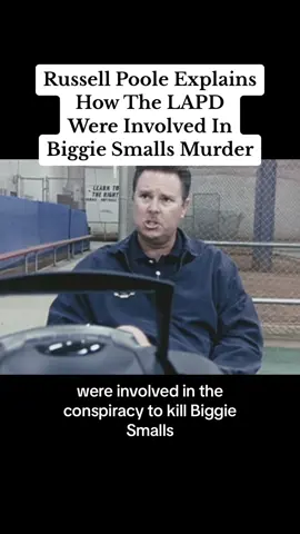 Russell Poole explains how the LAPD were in Biggie Smalls murder  #fyp #russellpoole #lapd #biggiesmalls 