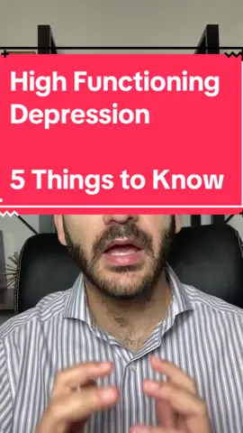 High Functioning Depression? 5 things you should know. #highfunctioningdepression #mentalhealthawarenes #depressed #feelingdepressed #HealingJourney #mdd #pmdd #depression #feelinglow #feelingblue #fyp #foryou #foryoupage 