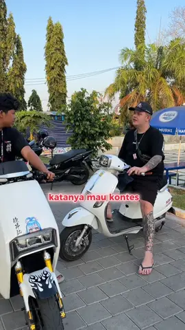 Kontes motor listrik #bulevslokal #fyp 