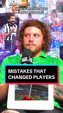 WHICH MISTAKE COMPLETELY CHANGED YOUR JUDGEMENT OF A PLAYER? #viral #fyp #letemshoottv #lloris #torres #jorginho  WATCH THE FULL EPISODE ON YT