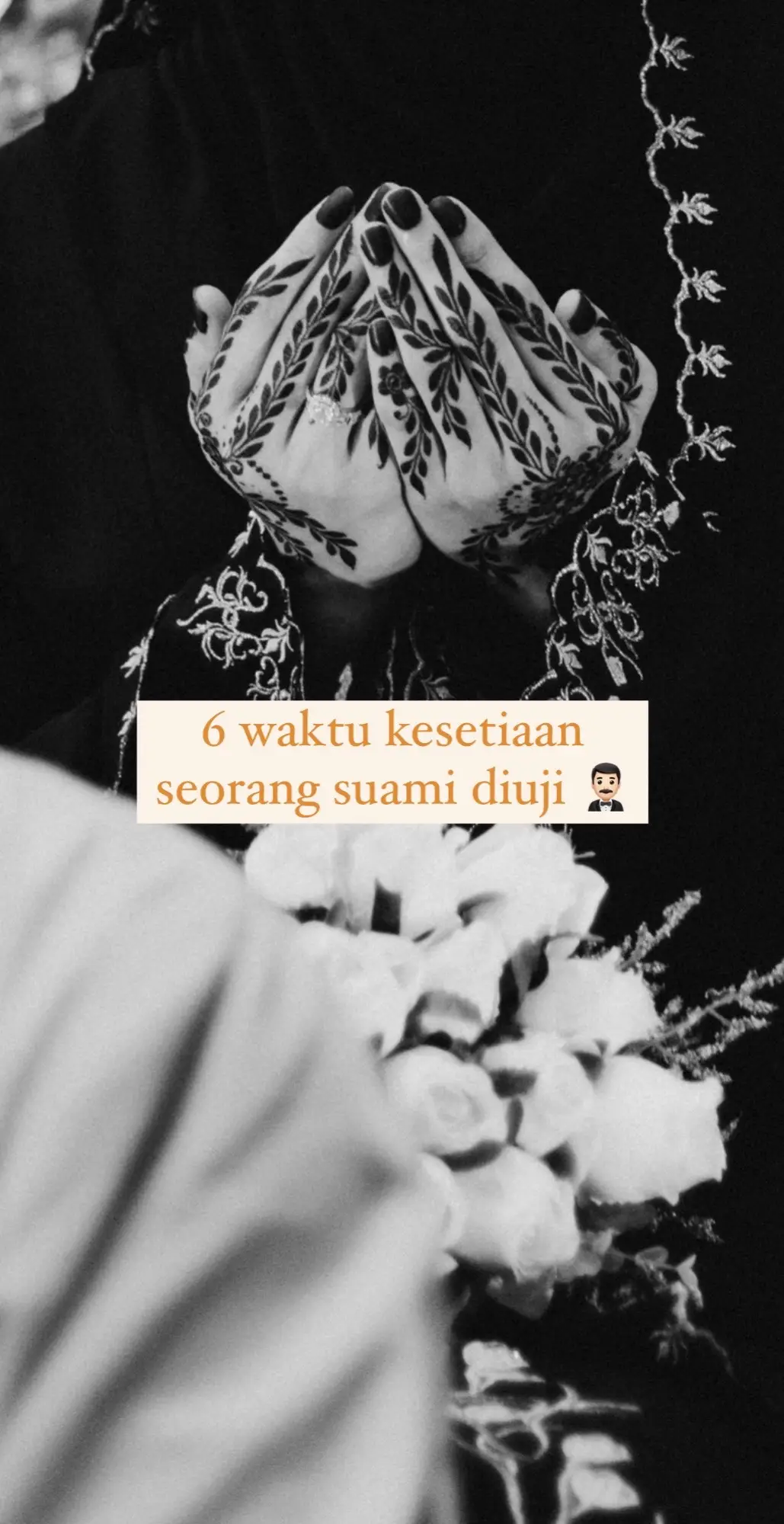 Doaku, semoga suami kalian menemani tiap langkahmu, semoga mereka terus setia di sisi seorang isteri yang solehah 🤍 #fyp #nikah #kahwin #foryoupage 