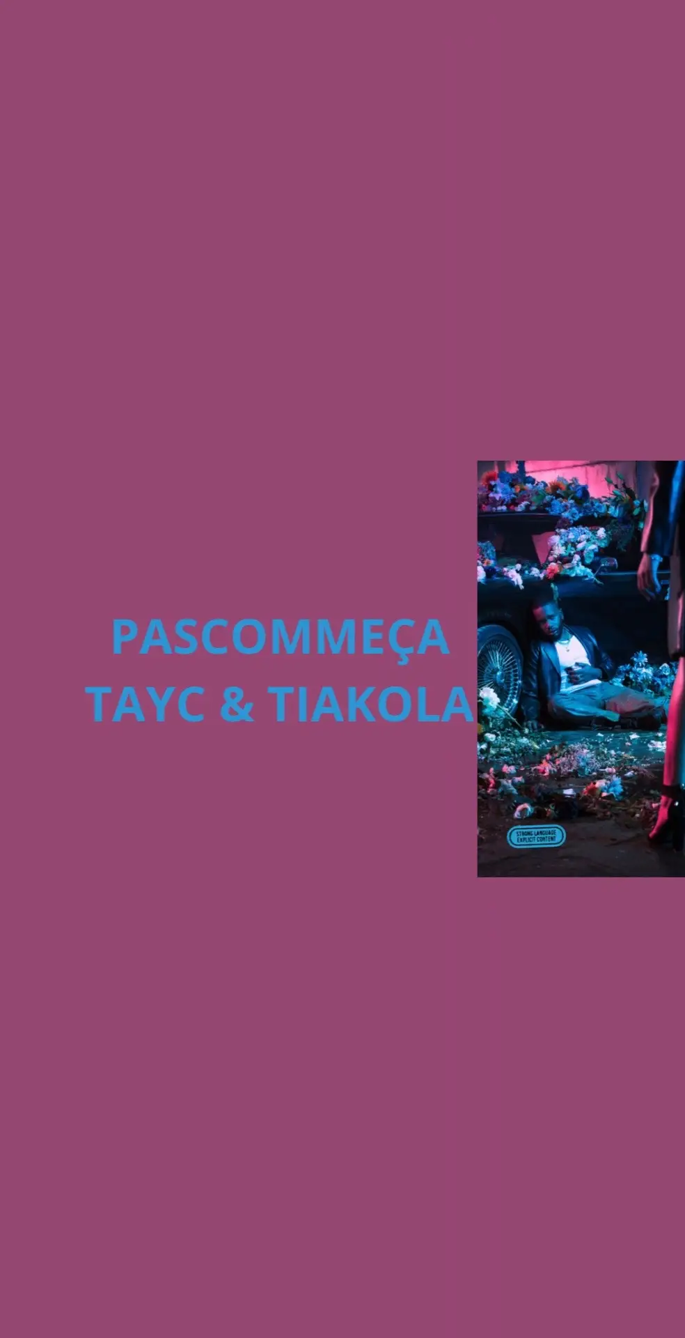 #musique #parolemusique #paroledelamusique #parolerap #rap #rapfr #rapfrançais #speedsong #speedup #splendormusic🎶 #pascommeca #tayc #tiakola #tiakola #tayctiakola #tayctiakolapascommeça #tayctiakola✨ 