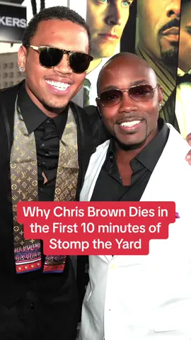 Why #ChrisBrown dies in the first 10 minutes of #StomptheYard. #filmtok #movieclips #movietok #behindthescenes #fyp 
