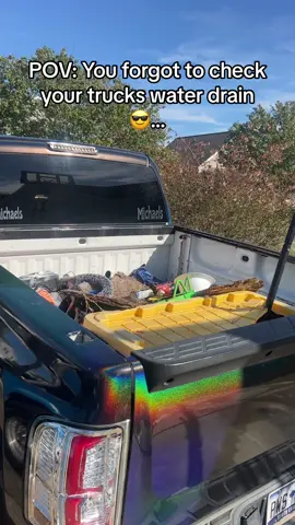 Happened right after i washed it 💀 #carolinasquat #squattedtrucks #carolinatrucks #chevy #trucks #ford 
