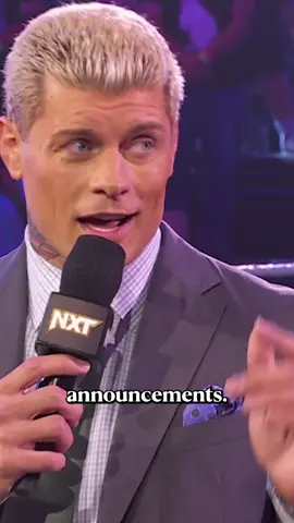 Cody made TWO major announcements! 🗣 The Dusty Rhodes Tag Team Classic is BACK! Also, there will be a Men’s Breakout Tournament!  #WWE #WWENXT #CodyRhodes