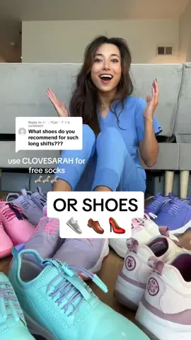 Replying to @✧･ﾟ: *Cat･ﾟ:* ✧ i loveeeee my cloves!!! :) excited to now be in the #clovecollective  #doctor #greysanatomy #womeninmedicine #residency #premed #nursingshoes #doctorshoes #medstudent 