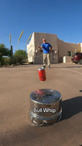 Bull whip vs can #whip #farmlife 