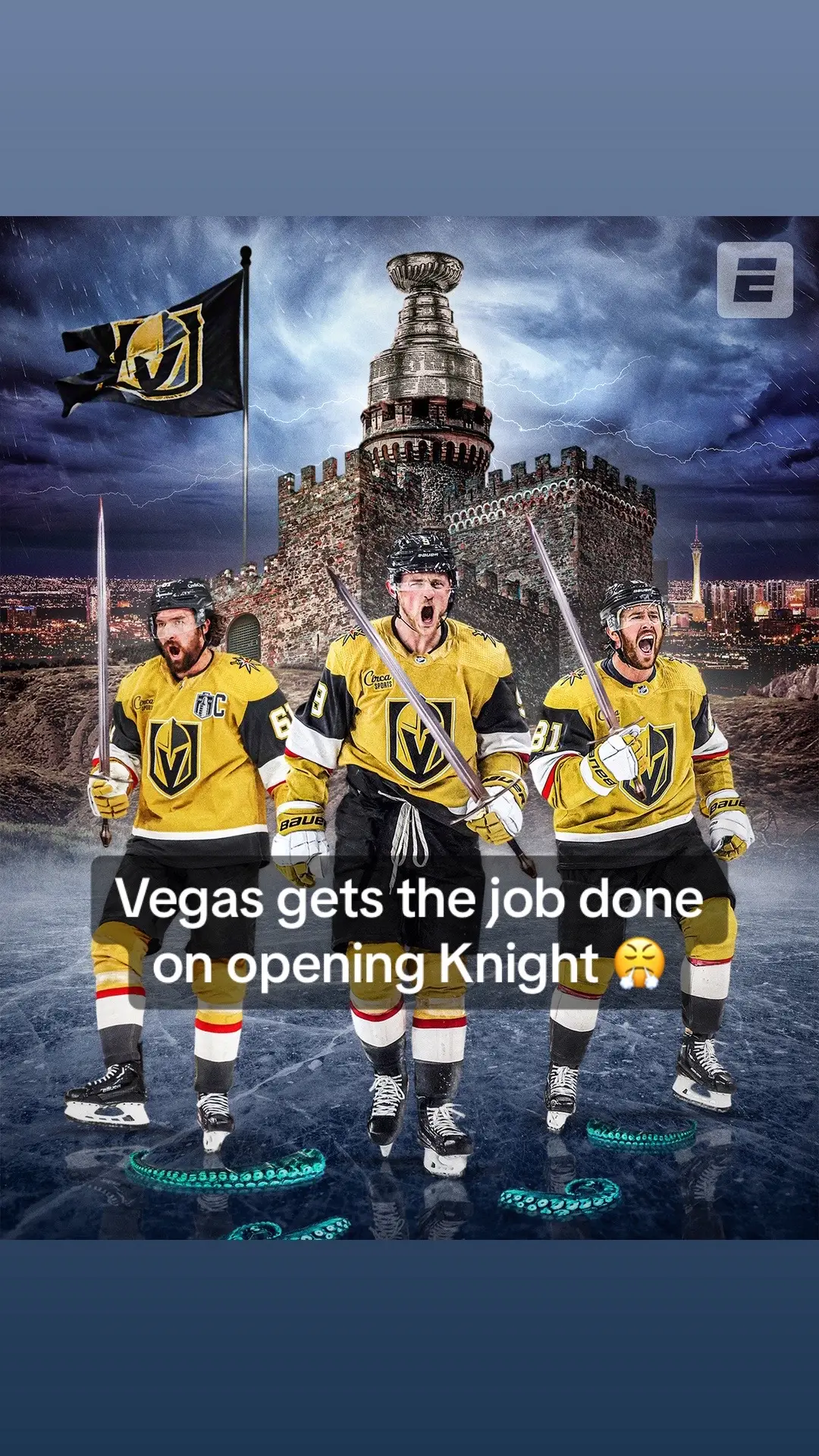 A strong start to the season for #Vegas 🤝 #Knights #NHL #hockeytok 