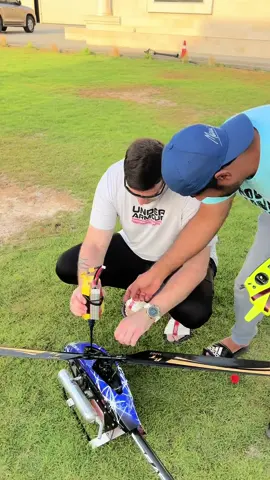 Flying a nitro rc helicopter , goblin Raw nitro طيراني بالهليكوبتر #rc #rchelicopter#tareqalsaadi #helicopter 