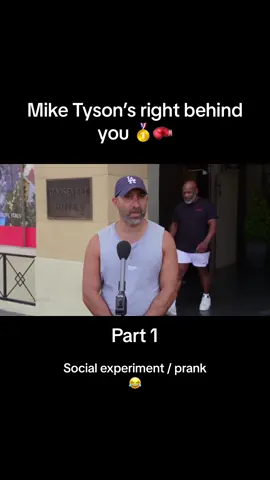 Part 1  #miketyson #miketysonboxing #boxing #😂 #socialexperiment #prank #publicinterview #fypシ゚viral  