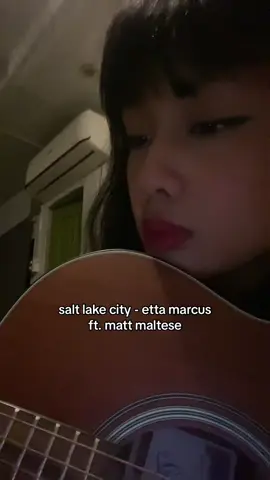 been gatekeeping this song since forever, i love salt lake city so much #fyp #foryoupage #ettamarcus #music #musician #cover #acoustic #mattmaltese #indie #spotify #alto 