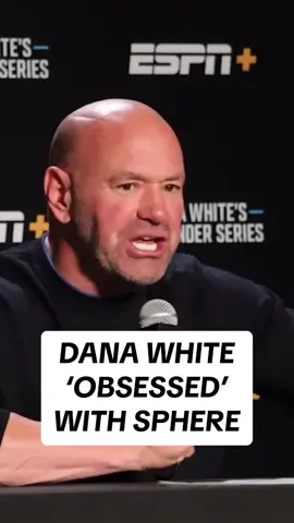Dana White REALLY wants to have a UFC event at the Sphere in Las Vegas #danawhite #UFC #mma #sphere #spherelasvegas #thesphere 