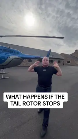 WHAT HAPPENS IF THE TAIL ROTOR STOPS ON A HELICOPTER #helicopter #flying #pilot #aviation #pilotlicence #flyer #BankofDave #DaveFishwick #Burnley #flyinglessons #plane #helicopters 