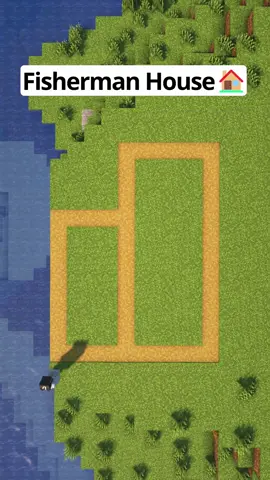 Minecraft Fisherman House🏠 #Minecraft #minecraftbuilding #minecraftbuilds #minecrafttutorial 