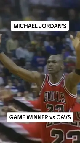 MJ swept Cleveland in 1993 playoffs 🔥🐐 #michaeljordan #NBA #highlights #foryou #90s #basketball #tv #foryoupage #dimesquare #gamewinner 