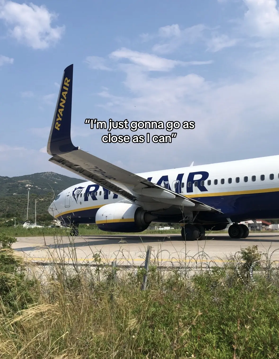 😭#skiathos#planespotting#plane#ryanair#notreal#aviation#fyp#foryou 