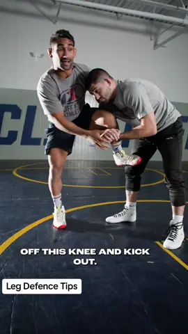 Leg defense tips. Keep calm and wrestle! #wrestling #cliffkeen #wrestletok #wrestlingtechnique 