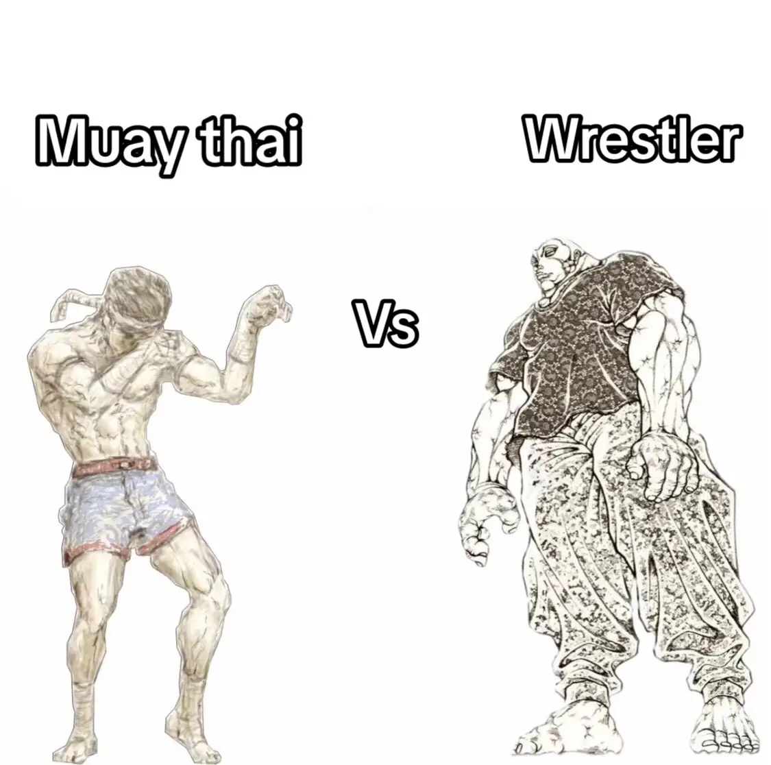 Muay thai fighter💀#muaythai #wrestler #vs 