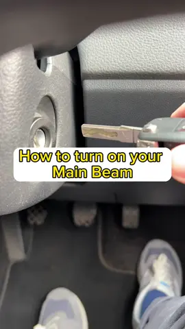 How do you turn on your main beam lights? 🤨💡#car #cars #maintenance #cartips #howto #theorytest #theorytestpractice #mainbeam #carlights #carhowto #safedriving #driving #drivinglessons #learn2drive #learntodrive #carparts