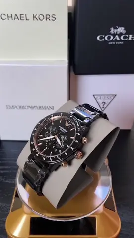 Emporio Armani Black Ceramic AR70002 43mm #นาฬิกา #นาฬิกาข้อมือ #นาฬิกาผู้ชาย #นาฬิกาหรู #นาฬิกายืมเพื่อน #TimeLuxe #emporioarmani #armani 