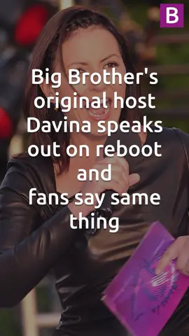 Davina McCall speaks out about Big Brother 2023 reboot and fans say the same thing!👀 #bigbrother2023  #davinamccall  #ajodudu  #willbest  #realitytv