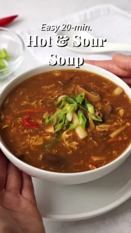 Easy 20-min. Hot and Sour Soup 📝Recipe link in profile or google ‘christieathome hot and sour’ A delicious spicy sour egg flower soup with a variety of mushrooms, carrots, chili peppers, and soft tofu. One of the most popular Chinese dishes ready in 20 minutes! This is a Chinese soup recipe that will truly hit the spot as it's savoury, tangy, and spicy at all once! #Asianfood #foodtiktok #recipes #soup #hotandsoursoup #chinesefood 