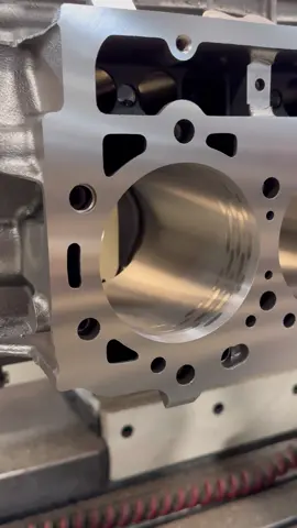 Why our process is the best, and how we set up to build quality - Dave walks us through the proper way to bore and deck an engine block on this LML duramax #autoshop #carrepair #duramax #machineshop 
