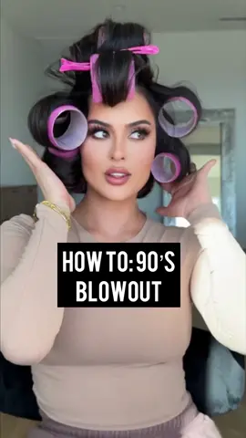 My go to hair style! I love a good 90’s blowout🤌🏼🌬️💃🏻 Heat protector spray @Kenra Professional  Smoothing spray for frizzys @Living Proof, Inc.  hairspray @Eva NYC  Round brush blow dryer @INH HAIR  Pink rollers from my amazon store front in my bio link under Hair #blowouthairtutorial #90sblowout #blowouthairtutorial #hairtutorial #athomeblowout #longlastingblowout #transformation #hairtransformation #hair #hairstyle 