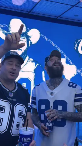 What a great day with @Raising Cane's @Post Malone @Dallas Cowboys #RaisingCanes #CaniacAmbassador #Dallas #PostMalone #DallasCowboys #Foodie 