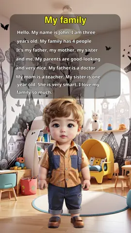 My family! #englishforkids #englishkids #englishforkids #kingenglishkidsanime #king  #kingenglishkidsanime #kingenglishforkids #numbers #myfamily #