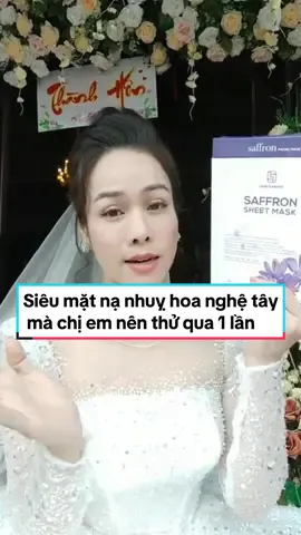 Mặt nạ siêu tinh chất dưỡng da sáng mịn #nhatkimanh #laurasunshine #myphamlaurasunshine #matna #matnasaffron #matnanhuyhoanghetay #matnalaurasunshine #matnanhatkimanh #matnaduongda #skincare #chamsocda #lamdep #xuhuong #viral 