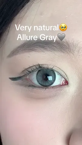 I really like this natural gray color,14.5MM makes my eyes bigger🥹👀#magisterlenses #magistercontactlenses #contactlenses #lensmalaysia #naturallens #graylenses 