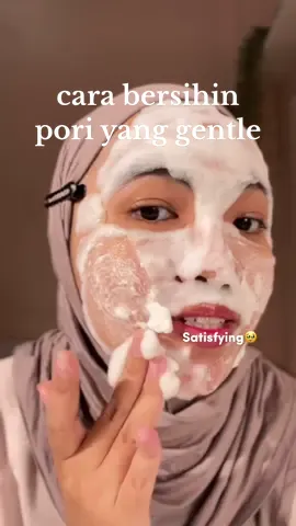 satisfying banget 😭 sangat seru dan tentunya pori pori auto bersih 🥹 [ I!nk b!!0 n0 75 ] @FOCALSKIN Indonesia #porefyingbubblecleanser #focalskincare #foryou #fypdongggggggg #xyzbca #fyp 