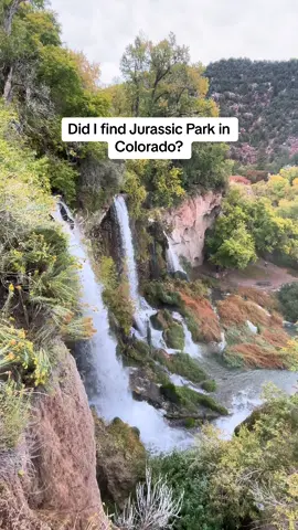 📍Rifle Falls State Park Please remember to leave no trace!  #VisitColorado #hikingadventures 