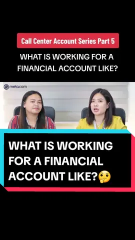 Ano nga bang meron sa Financial Account? In this episode, we're diving deeply into the world of financial accounts and revealing the essential role of financial account agents.  Join our Financial Account Team here at Metacom. Just click the link in our bio to start your BPO journey. #financialaccount #financialagent #finance #bpoaccount #callcenteragent #bayaningpuyat #bpoindustry #applynow #metacom #fypシ゚viral #fypage 