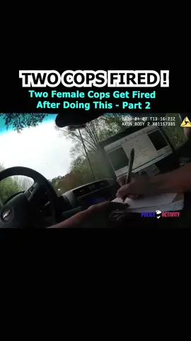 Two Cops Fired! #cop #cops #policeofficer #copsoftiktok #trending #copsontiktok #viral 