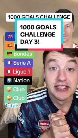 1000 GOALS CHALLENGE DAY 3! #footballchallenge #footballtrivia #PremierLeague #laliga #bundesliga #seriea #ligue1 #rorytalksfootball 