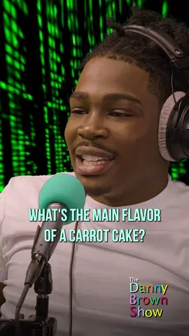 You know you're old when you love carrot cake. #TheDannyBrownShow Ep. 74 with #KamPatterson #DannyBrown #CarrotCake #gettingold #comedy