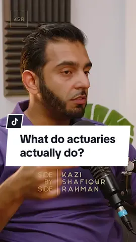 What do actuaries actually do?? #muslim #riba #london #bangladesh #pakistan #success 
